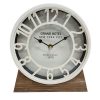 настолен часовник Versa Fehér Fa MDF (20 x 20 x 6 cm) (Ø 20 cm) MOST 23737 HELYETT 11831 Ft-ért!