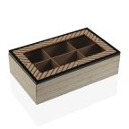   Dekoratív doboz Versa Cohen Fa Minimalista Fa MDF (17 x 7 x 24 cm) MOST 14904 HELYETT 9268 Ft-ért!