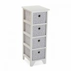   Fiókos Szekrény Versa Oxford Fa Császárfa (30 x 72 x 25 cm) MOST 50961 HELYETT 31748 Ft-ért!