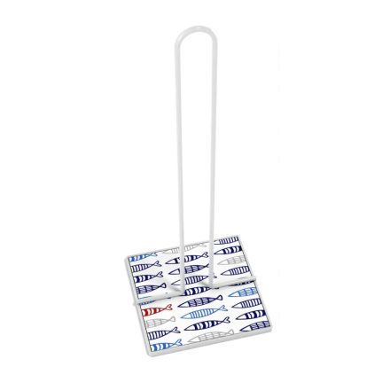 Konyhai papírtörlő tartó Versa Halak Fém Acél Fa MDF (16,5 x 31 x 13 cm) MOST 7263 HELYETT 3803 Ft-ért!
