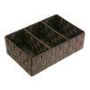 Rekeszekre osztott doboz Versa Sötétbarna 21 x 10 x 32 cm MOST 8407 HELYETT 4357 Ft-ért!