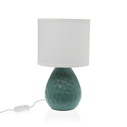 Asztali lámpa Versa Zöld Fehér Kerámia 40 W 15,5 x 27,5 cm MOST 15229 HELYETT 7590 Ft-ért!