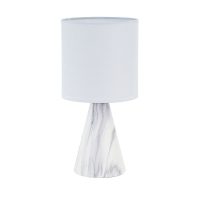   Asztali lámpa Versa Fehér Kerámia 12,5 x 24,5 x 12,5 cm MOST 13032 HELYETT 8111 Ft-ért!