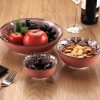 Salátás Tál Versa Piros Kerámia Porcelán 22,5 x 9 x 22,5 cm MOST 11826 HELYETT 5895 Ft-ért!