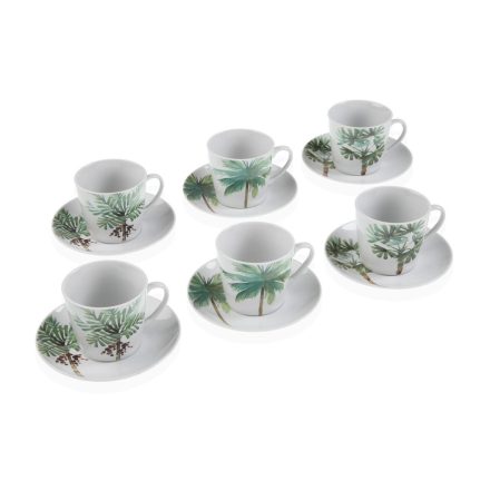 Csésze Szett Alátétekkel Versa Porcelán Ágynemű MOST 27140 HELYETT 13526 Ft-ért!