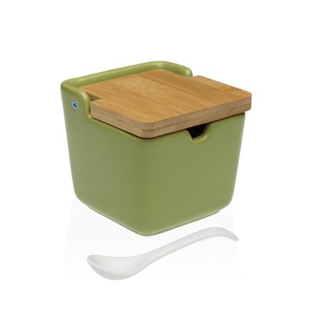 Cukortartó Versa Zöld Kerámia 8,8 x 8,5 x 8,8 cm MOST 6505 HELYETT 3406 Ft-ért!