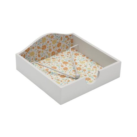 Szalvétatartó Versa Clivia Fa MDF 18 x 7 x 18 cm MOST 7572 HELYETT 3927 Ft-ért!