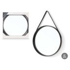 Falitükör Kristály Fekete Fehér Műanyag