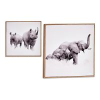   Kép Keretes Állatok Fa forgácslap (31 x 2 x 31 cm) MOST 7510 HELYETT 3274 Ft-ért!