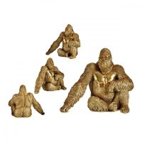   Dekoratív Figura Gorilla Dirado Gyanta (36 x 50 x 62 cm) MOST 84575 HELYETT 66538 Ft-ért!