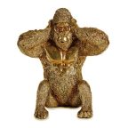   Dekoratív Figura Gorilla Dirado Gyanta (10 x 18 x 17 cm) MOST 9119 HELYETT 5118 Ft-ért!
