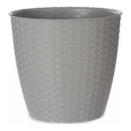 Virágcserép Stefanplast 3872129 Szürke Műanyag 29 x 26,5 x 29 cm MOST 3759 HELYETT 1968 Ft-ért!