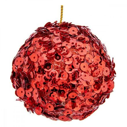 Karácsonyi díszek Ø 10 cm 6 egység Piros Műanyag 10 x 10 x 10 cm MOST 7680 HELYETT 4597 Ft-ért!