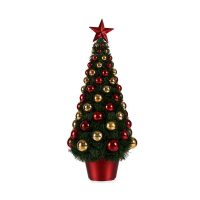   Karácsonyfa 21,5 x 51 x 21,5 cm Piros Aranysàrga Zöld Műanyag polipropilén MOST 16366 HELYETT 7937 Ft-ért!