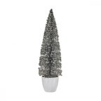   Karácsonyfa Nagy 10 x 38 x 10 cm Ezüst színű Fehér Műanyag MOST 9049 HELYETT 2538 Ft-ért!