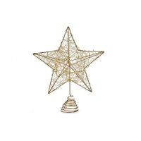   Karácsonyi csillag Aranysàrga Acél Műanyag MOST 7394 HELYETT 3051 Ft-ért!