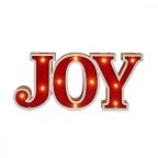   Dekoratív Figura Joy Fény 3,7 x 11,5 x 26 cm Piros Fa MOST 1802 HELYETT 1215 Ft-ért!