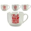 чаша за чай Coffee Porcelán Piros Fehér 500 ml 24 egység MOST 34278 HELYETT 23356 Ft-ért!