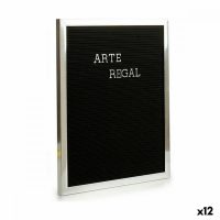   Kép Ezüst színű Fekete Panel 144 Betűk (2,5 x 50,5 x 40,5 cm) (12 egység) MOST 67180 HELYETT 52855 Ft-ért!