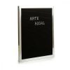 Kép Ezüst színű Fekete Panel 144 Betűk (2,5 x 50,5 x 40,5 cm) (12 egység) MOST 56499 HELYETT 38503 Ft-ért!