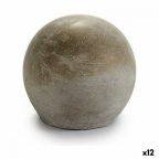   Dekoratív Figura Szürke Cement топка (10 x 10 x 10 cm) (12 egység) MOST 16056 HELYETT 9607 Ft-ért!