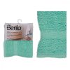 Fürdőlepedő Berilo 5312 Türkizkék 80 % Pamut 20 % Poliészter 50 x 90 cm (6 egység) MOST 17951 HELYETT 10748 Ft-ért!