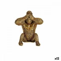   Dekoratív Figura Gorilla Dirado Gyanta (9 x 18 x 17 cm) MOST 59546 HELYETT 46845 Ft-ért!