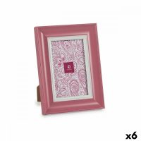   Fényképkeret Kristály Rózsaszín Műanyag (6 egység) (2 x 21 x 16 cm) MOST 14687 HELYETT 5316 Ft-ért!