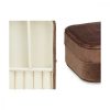 Ékszeres doboz Barna Bársony (16,2 x 6 x 11,5 cm) (12 egység) MOST 77691 HELYETT 61123 Ft-ért!