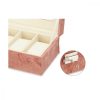Óra doboz Rózsaszín Fém (30,5 x 8,5 x 11,5 cm) (6 egység) MOST 68023 HELYETT 53517 Ft-ért!