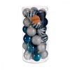 Karácsonyi gömbök készlet Kék Ezüst színű Műanyag Ø 6 cm (6 egység) MOST 47017 HELYETT 24505 Ft-ért!