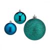 Karácsonyi gömbök készlet Kék Műanyag Ø 7 cm (12 egység) MOST 23389 HELYETT 9566 Ft-ért!