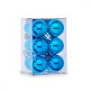 Karácsonyi gömbök készlet Ø 3 cm Kék Műanyag 12 x 6 x 6 cm (12 egység) MOST 18740 HELYETT 7664 Ft-ért!