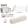 Ruhaszárító Kipit 21940 Fehér Nylon polipropilén 34,5 x 6 x 6 cm Kihúzható (12 egység) MOST 51596 HELYETT 40594 Ft-ért!