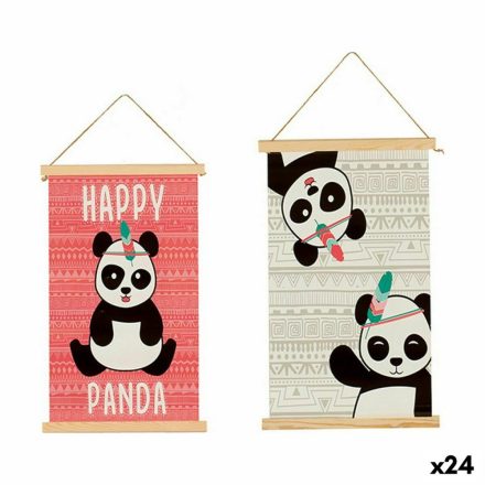 Fali Dekoráció Panda Medve 1 x 54 x 33 cm (24 egység) MOST 54937 HELYETT 37436 Ft-ért!