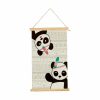 Fali Dekoráció Panda Medve 1 x 54 x 33 cm (24 egység) MOST 54937 HELYETT 37436 Ft-ért!