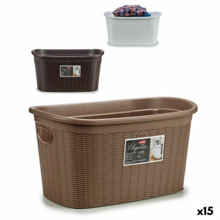 Szennyes kosár Stefanplast Elegance Műanyag 35 L 37 x 26 x 57,5 cm (15 egység) MOST 105302 HELYETT 82851 Ft-ért!