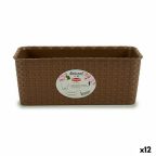   Ültetőláda Stefanplast Barna PVC 13 x 11 x 28,5 cm (12 egység) MOST 35121 HELYETT 22529 Ft-ért!