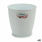   Kaspó Stefanplast Fehér Műanyag 19 x 17,5 x 19 cm (12 egység) MOST 24711 HELYETT 15849 Ft-ért!