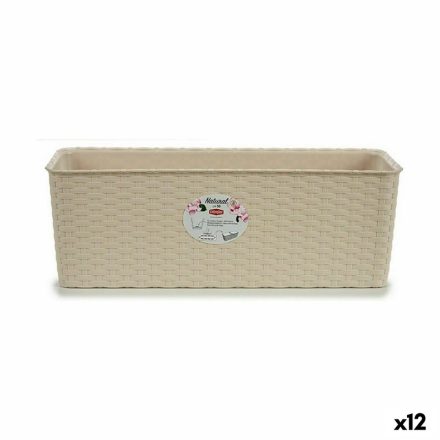 Ültetőláda Stefanplast Bézs szín Műanyag 17,5 x 16 x 48,5 cm (12 egység) MOST 56499 HELYETT 38503 Ft-ért!