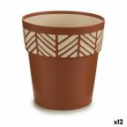   Önöntöző virágcserép Stefanplast Orfeo Terrakotta Műanyag 19 x 19 x 19 cm (12 egység) MOST 31533 HELYETT 20223 Ft-ért!