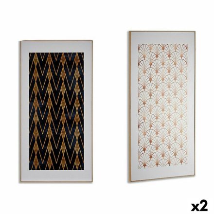 Vászon Geometrikus 61,5 x 3 x 121,5 cm (2 egység) MOST 59384 HELYETT 46721 Ft-ért!