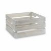 Dekoratív doboz Fehér Fa 31 x 20 x 40,5 cm (9 egység) MOST 53869 HELYETT 42380 Ft-ért!