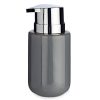 Szappanadagoló Berilo J1017-A-GRIS Szürke Ezüst színű Fém Kerámia 350 ml 7 x 14,5 x 8,5 cm (6 egység) MOST 14177 HELYETT 8698 Ft-ért!