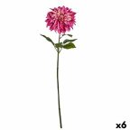   Dekoratív virág Dália Fukszia 16 x 74 x 16 cm (6 egység) MOST 17719 HELYETT 11360 Ft-ért!