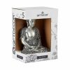 Dekoratív Figura Buddha Ülés Ezüst színű 17 x 32,5 x 22 cm (4 egység) MOST 59191 HELYETT 46564 Ft-ért!