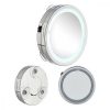 Nagyítós Tükröt LED Fény Ezüst színű 16,5 x 4 x 16,5 cm (12 egység) MOST 93608 HELYETT 73640 Ft-ért!