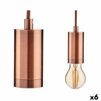   Mennyezeti Lámpa Bronz Fém 60 W 9,5 x 9,5 x 9,7 cm (6 egység) MOST 51170 HELYETT 34873 Ft-ért!