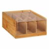 Teafilter tartó Kinvara JWKW-4344 Barna Bambusz 22 x 10 x 20,5 cm Tea (6 egység) MOST 55563 HELYETT 37866 Ft-ért!