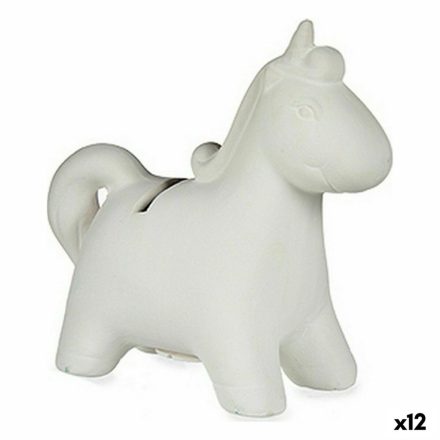 Fesse ki a saját pénztárcáját Pincello 87766 Kerámia Unikornis 6,4 x 13 x 14 cm (12 egység) MOST 28872 HELYETT 17718 Ft-ért!